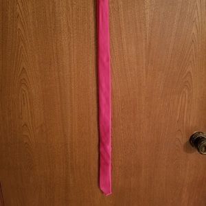 Express Skinny hot pink tie